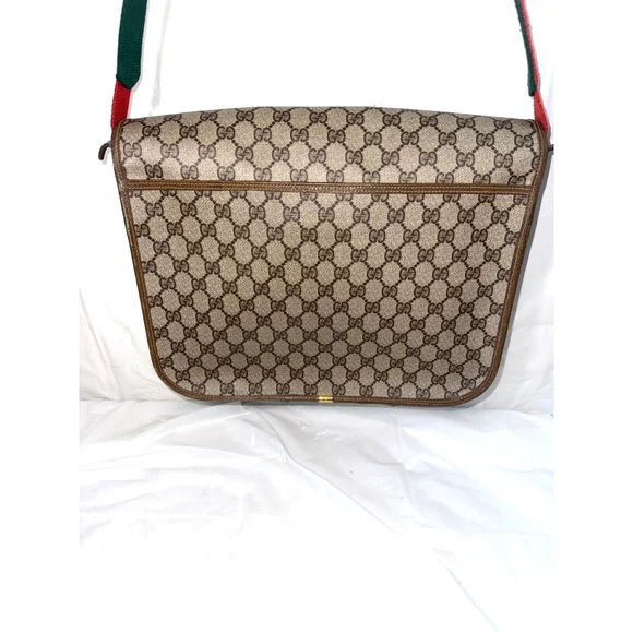 1990 Vintage Supreme Gucci Messenger Bag 019390091 - Picture 4 of 16